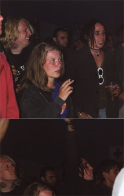 Backyard Babies im Publikum