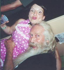 Patricia auf Johnny Legend